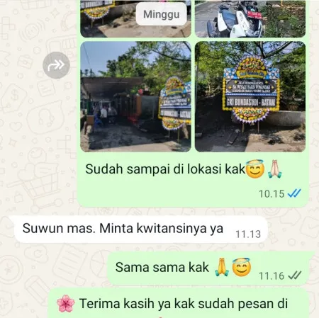 Pengiriman Papan Bunga Duka Mega Kuningan