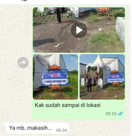 Pengiriman Karangan Bunga Mega Kuningan