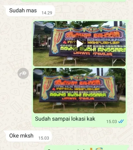 Pengiriman Papan Bunga Mega Kuningan