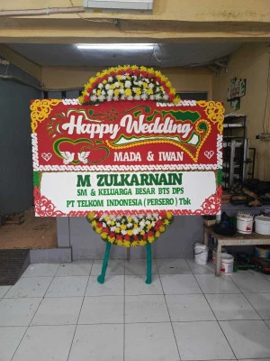 Papan Bunga di Mega Kuningan