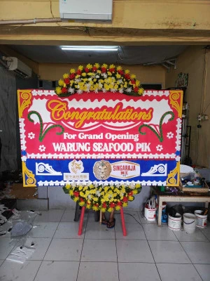 Papan Bunga di Mega Kuningan